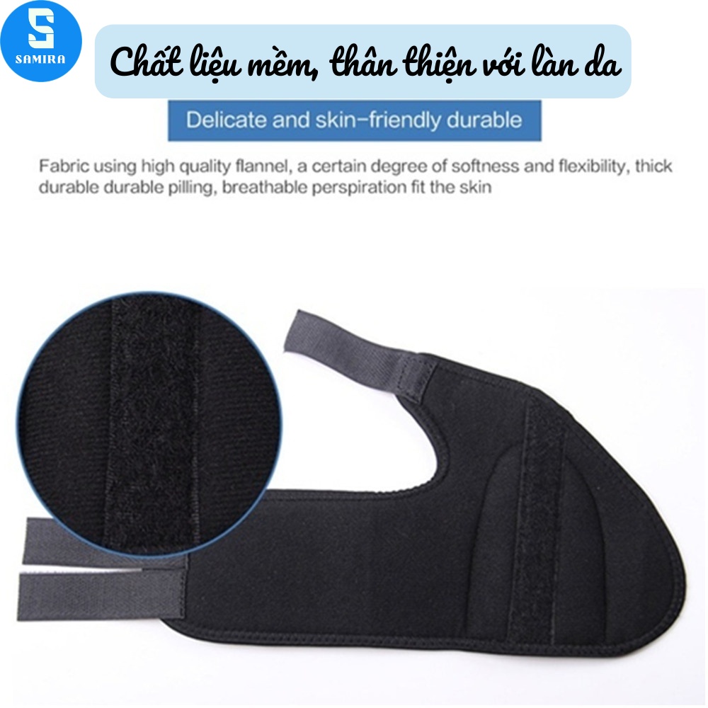 2 Đai cuốn quấn bàn chân nẹp chỉnh hình ngón chân cái cong vẹo giảm đau hở ngón bảo vệ bàn chân khi chơi thể thao SA20