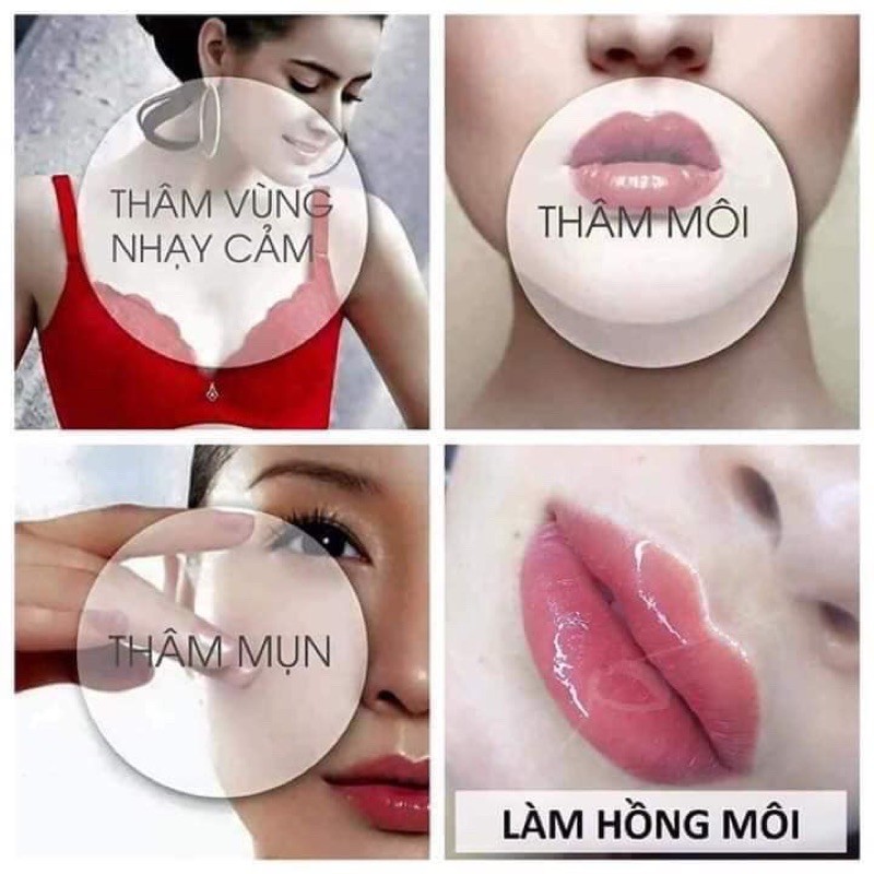  TIBI SKIN Kem Làm Hồng Nhũ Hoa, Hồng Môi, Vùng Kín Hiệu Quả Đảm Bảo An Toàn