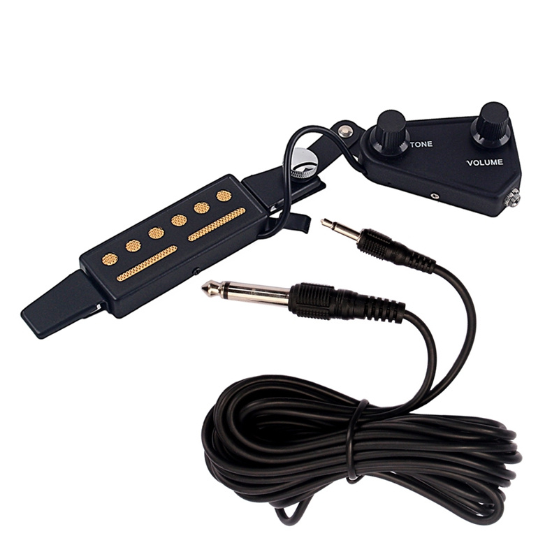 12 Sound Holes Guitar Pickup Acoustic Electronic Sensor