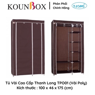 Tủ vải cao cấp thanh long tpo01 | kích thước	100 x 46 x 175 | kounbox
