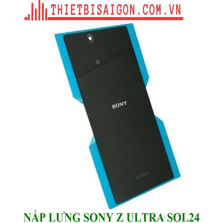 NẮP LƯNG SONY Z ULTRA SOL24 MÀU ĐEN