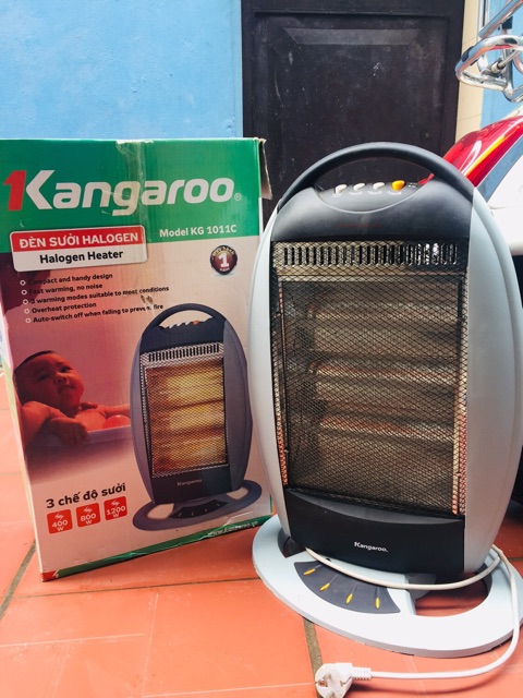 Đèn sưởi Halogen Kangazoo KG1011C