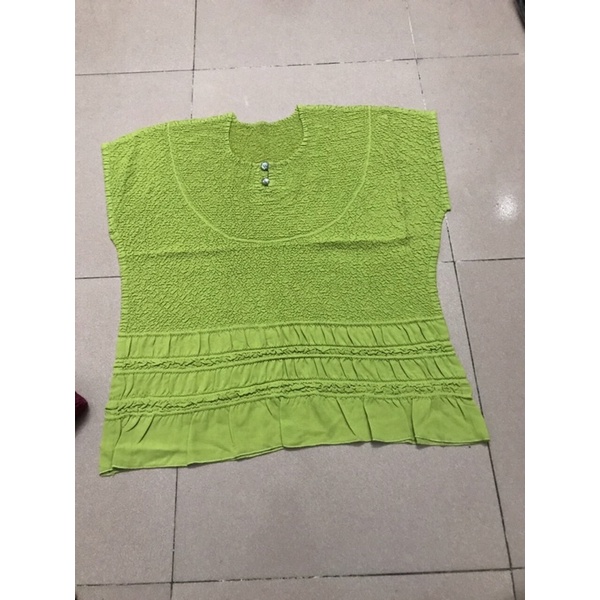 Áo Kiểu Nữ Trung Niên Voan Dập Co Giãn Hàng Quảng Châu Cao Cấp Free Size 50-75Kg
