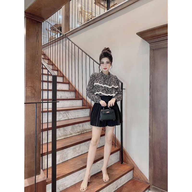 SIÊU PHẨM ÁO VOAN HOA NHÍ BÈO