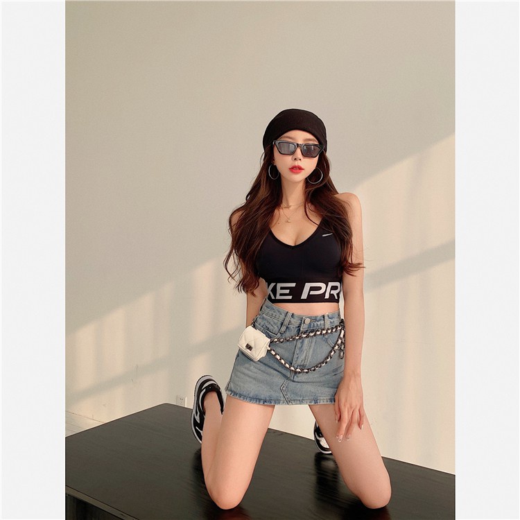 Cocory vn Chân Váy Jeans Phong Cách Trẻ Trung Thời Trang Dành Cho Nữ