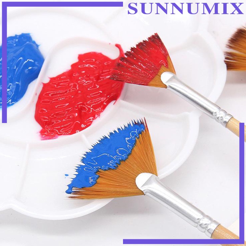 Set 5 Cọ Vẽ Tranh Màu Nước Sợi Nylon Mềm Mại Tiện Dụng