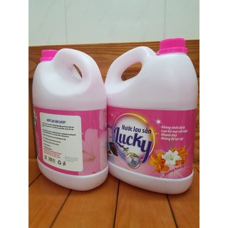 NƯỚC LAU SÀN LUCKY HƯƠNG LY CAN 3L2