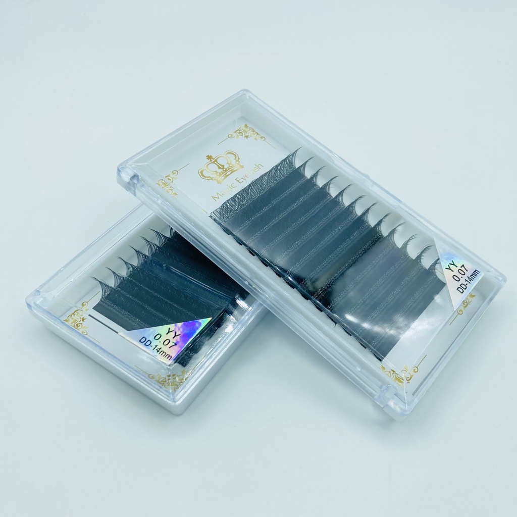 MI YY 0.07 cong C C-CC-D Dài 9-15mm lẻ size + mix size- dụng cụ nối mi Thúy Hà