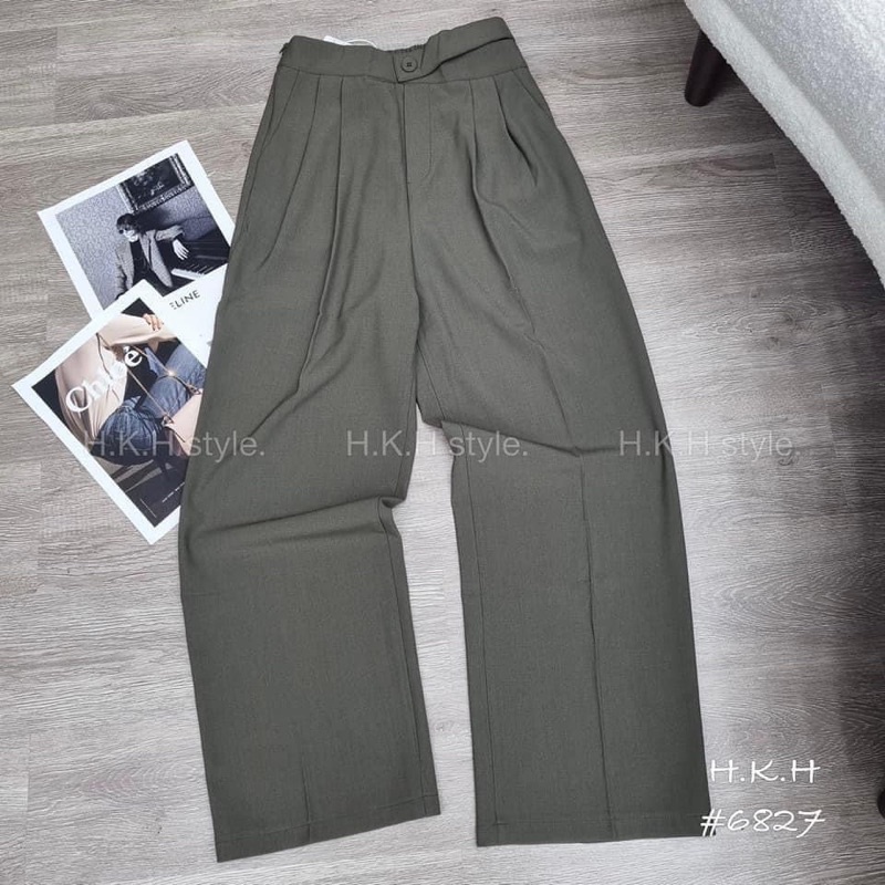 Quần Culottes vải âu mềm dáng suông cúc chéo siêu xinh HÀNG CHUẨN Loại 1 - hàng có sẵn