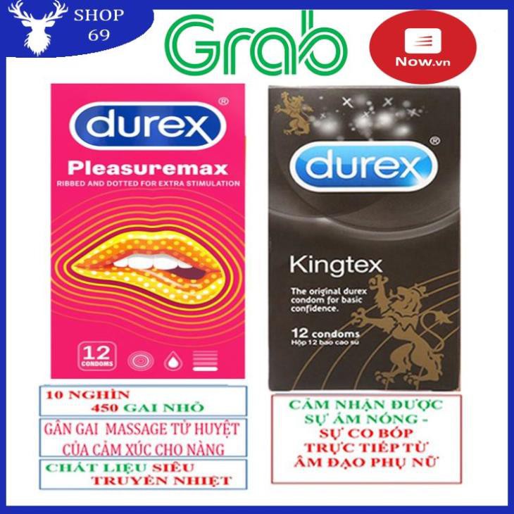 Bao cao su durex pleasuremax - Bao cao su durex kingtex