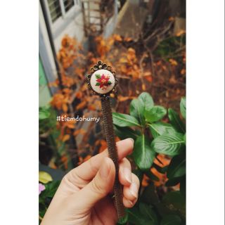 Thước kẻ(bookmark) thêu tay thủ công