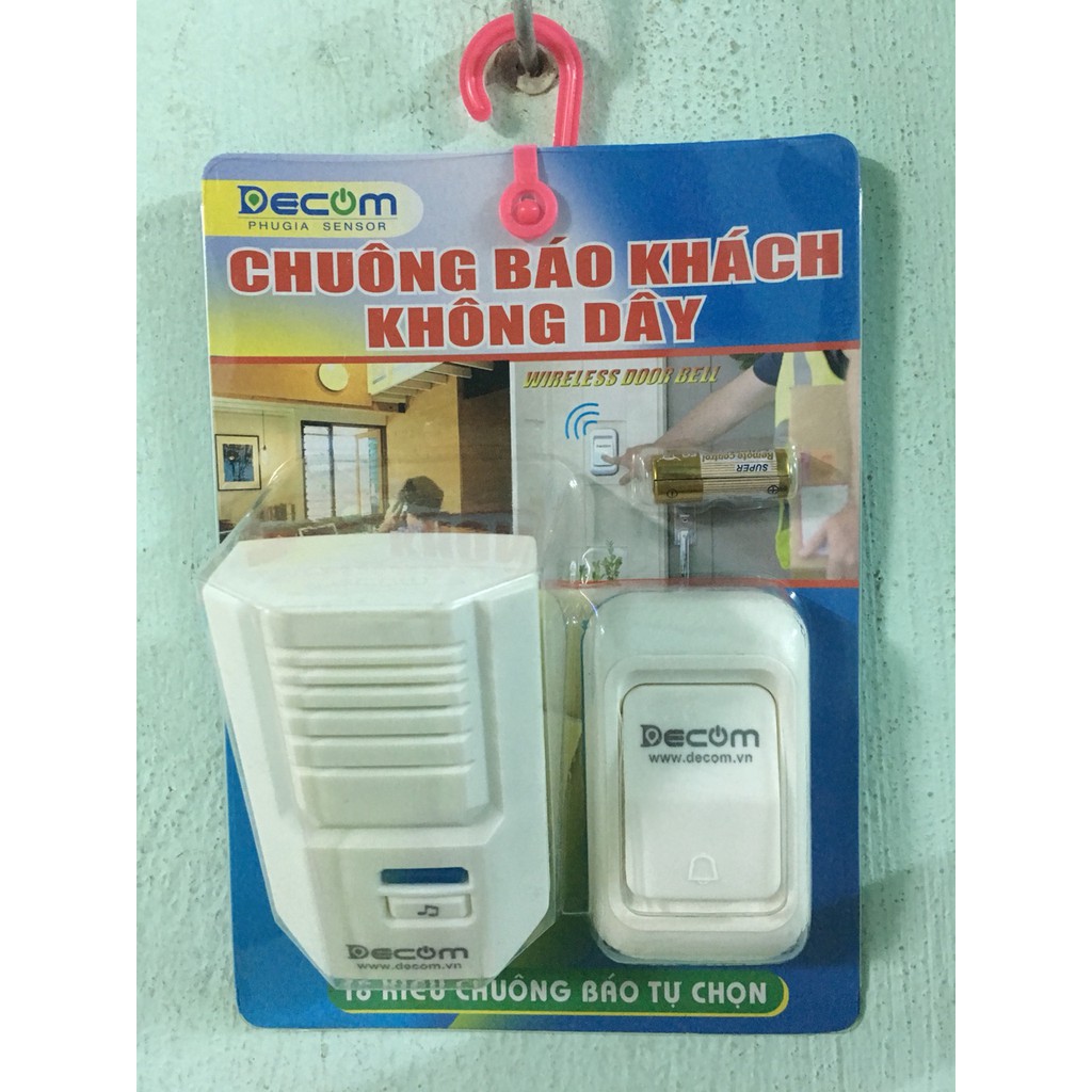 Chuông Báo Khách Không Dây NEW