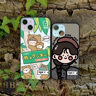 Ốp lưng kính cường lực Iphone 13 / 13 Mini siêu cute