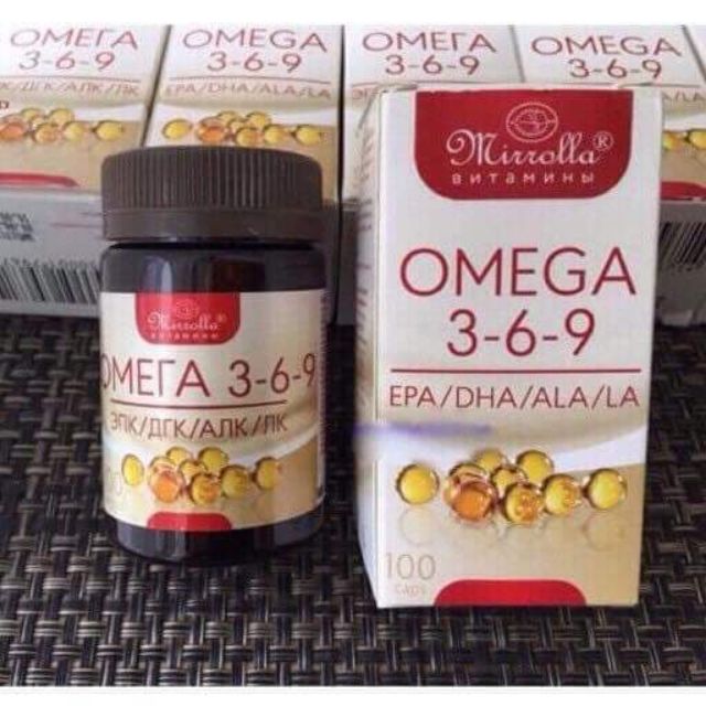 Viên uống dầu OMEGA 369 Nga