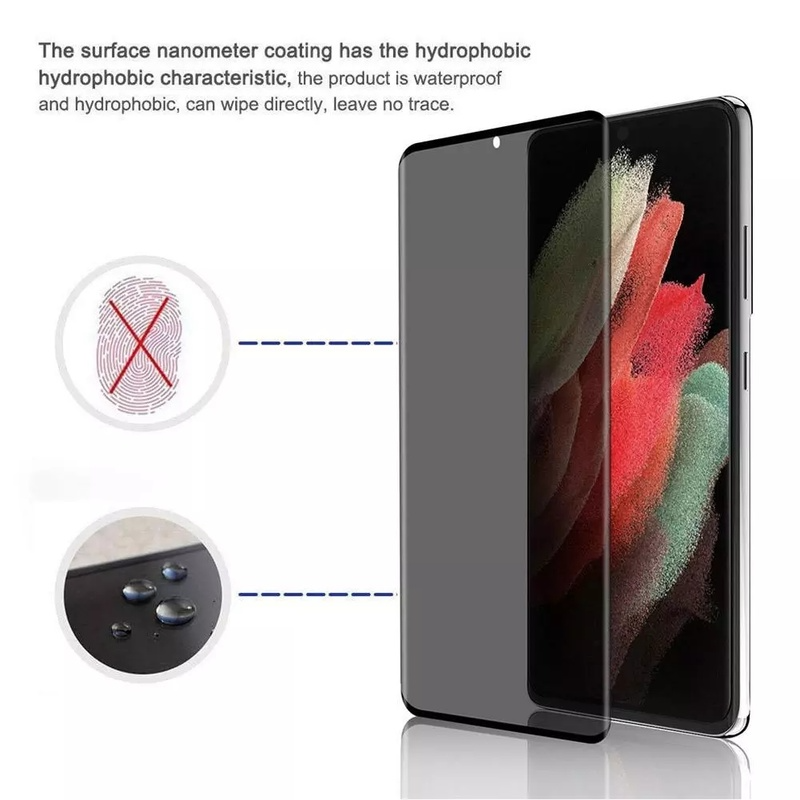 Kính Cường Lực Chống Nhìn Trộm Bảo Vệ Màn Hình Cho Samsung Galaxy S21 Plus