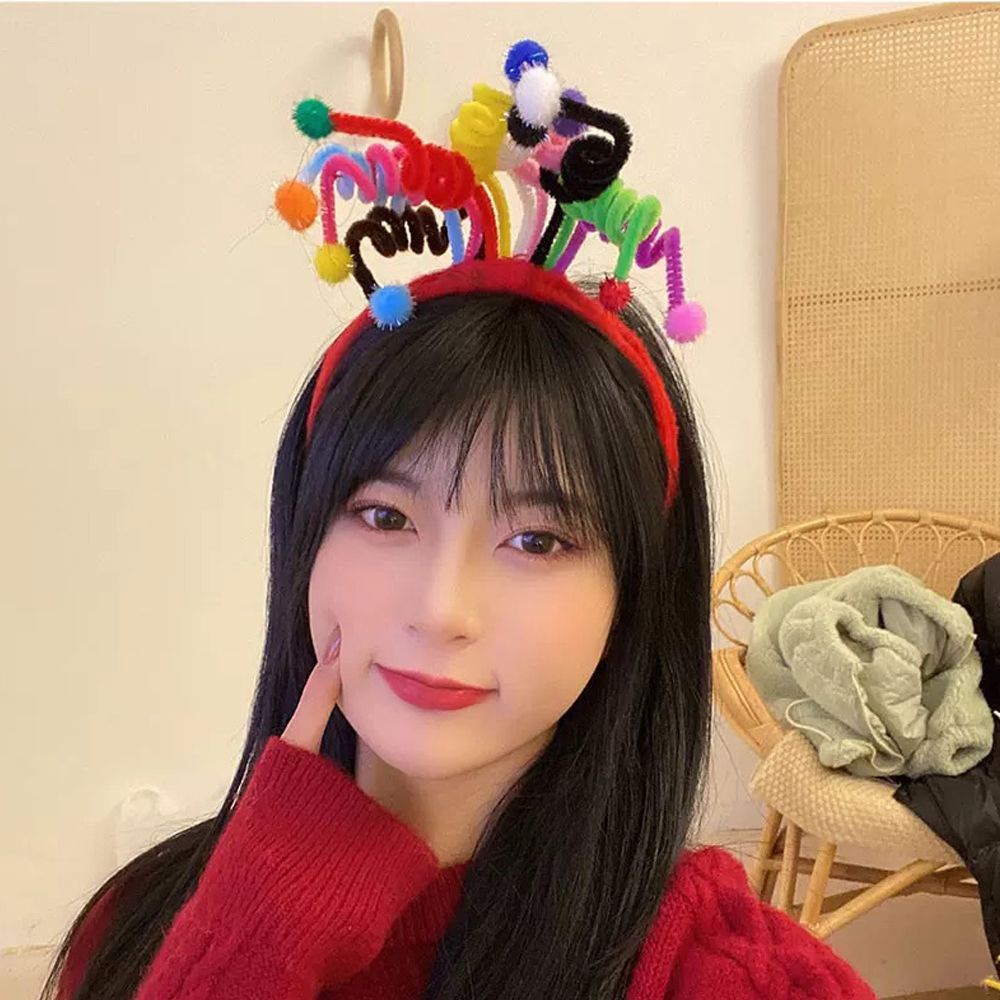 Băng Đô Cài Tóc Nhiều Màu Sắc Dễ Thương Cho Nữ