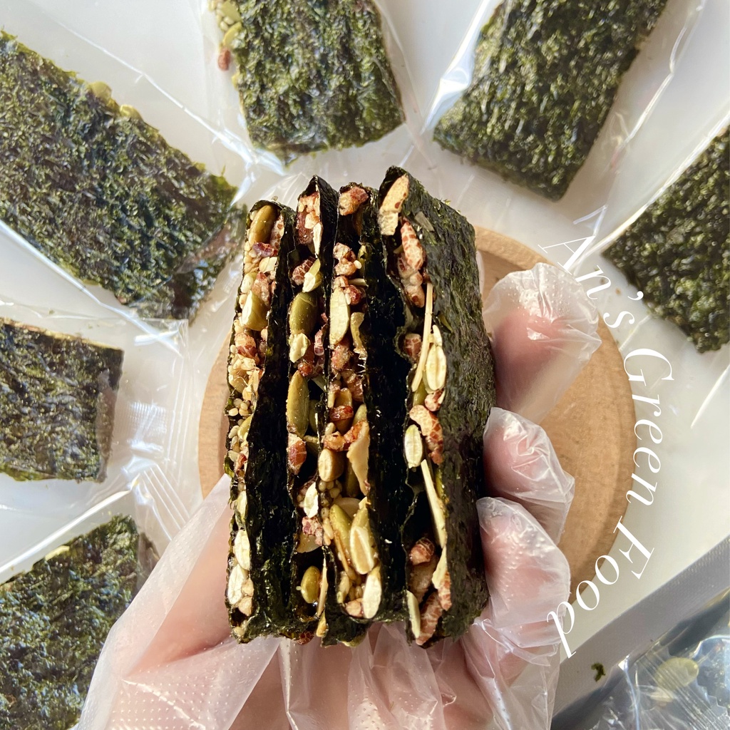 Rong Biển Kẹp Hạt Dinh Dưỡng 100gr/250gr - An's Green Farm