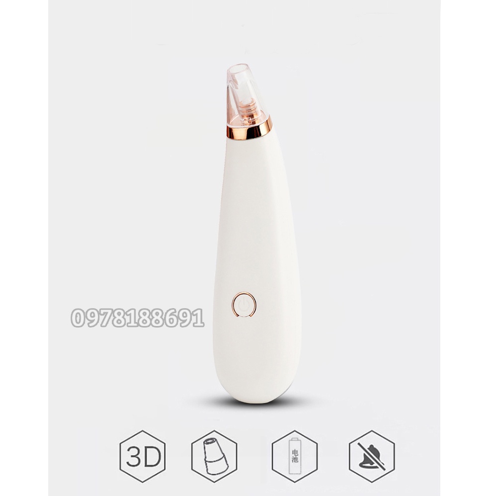 Máy Hút Mụn Cầm Tay Mini – Máy Hút Mụn Đầu Đen Nhanh Chóng, Se Khít Lỗ Chân Lông
