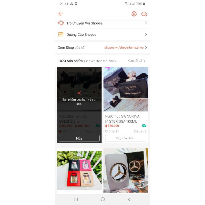 Nước hoa Mini Jo Malone 9ml đủ loại (hàng nhập) | BigBuy360 - bigbuy360.vn