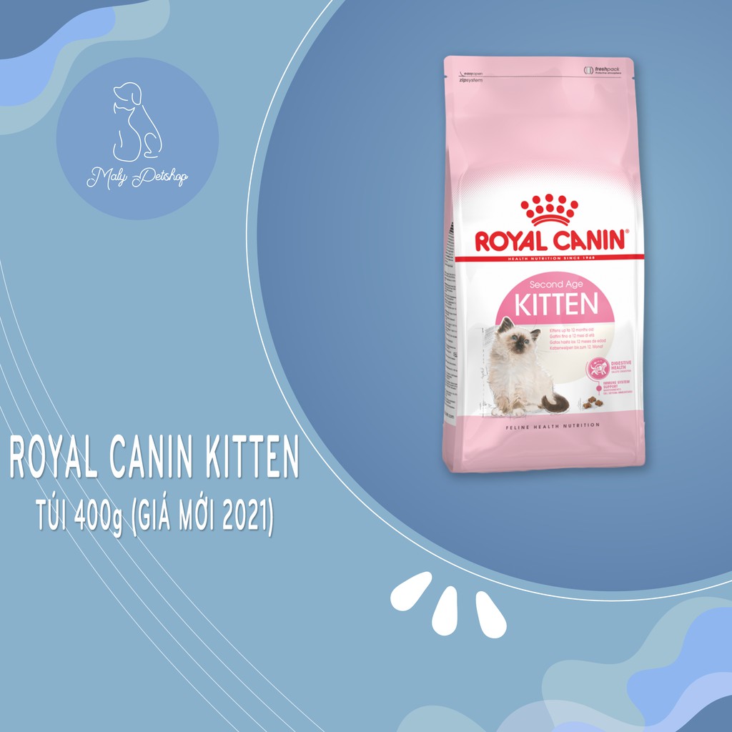 Hạt cho mèo con Royal Canin Kitten 400g