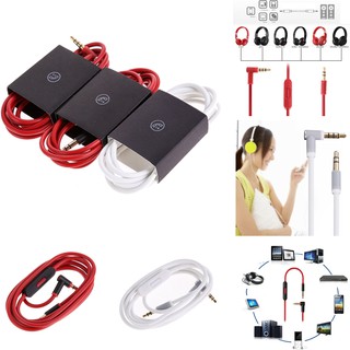 Dây cáp âm thanh kèm nút điều khiển âm lượng cho tai nghe Beats Solo HD studio Pro mixr