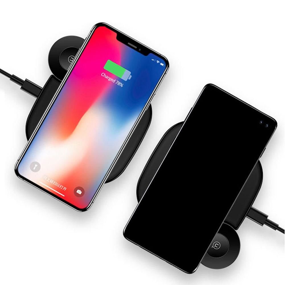 Bộ sạc không dây cho Apple Watch, iPhone, điện thoại USAMS US-CD89 2IN1 Wireless Charger