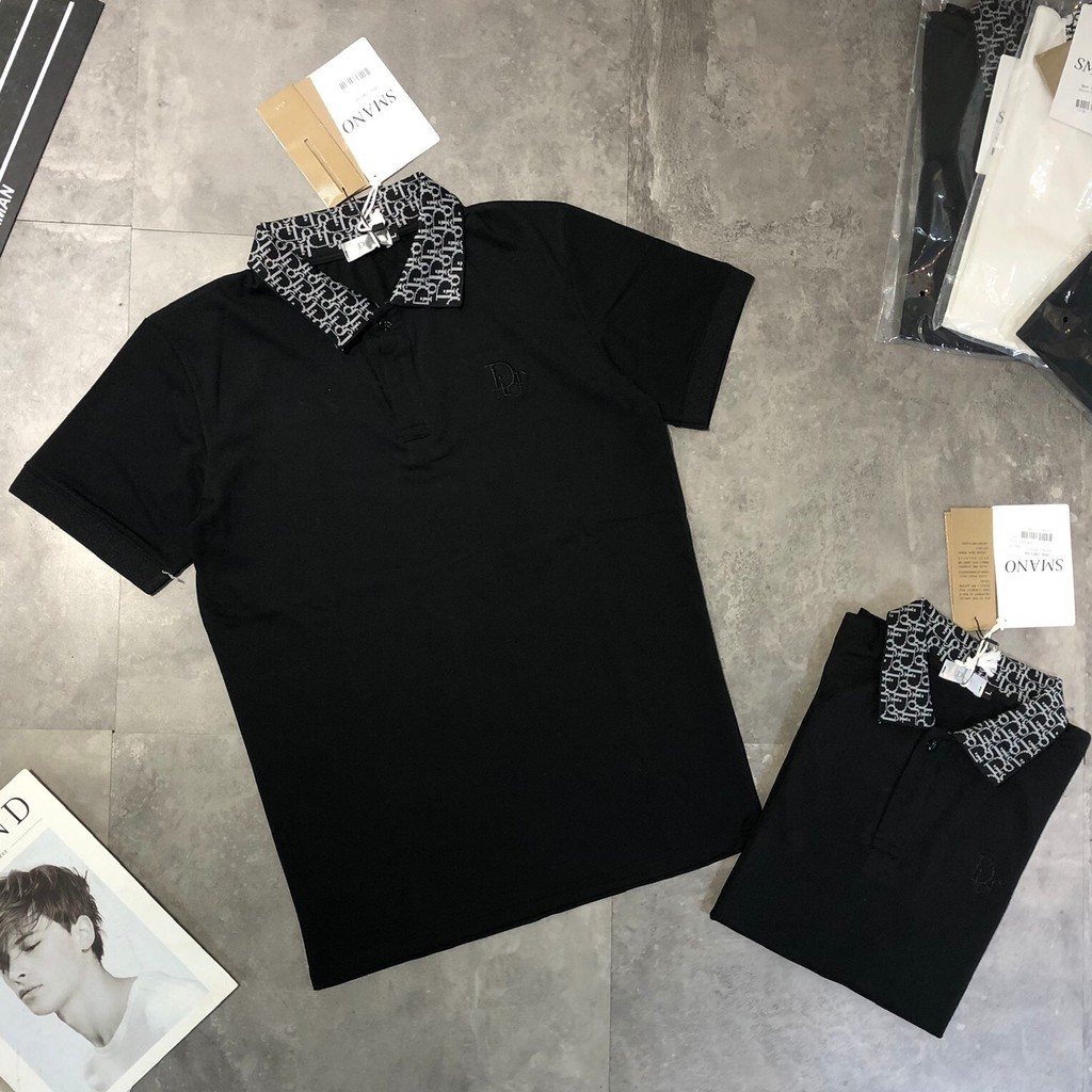 Áo Polo Nam, Áo Phông Nam Cổ Bẻ Phối Họa Tiết Sang Trọng Chất Thun Cá Sấu Thoáng Mát - AC104 - 98manhquanks | BigBuy360 - bigbuy360.vn