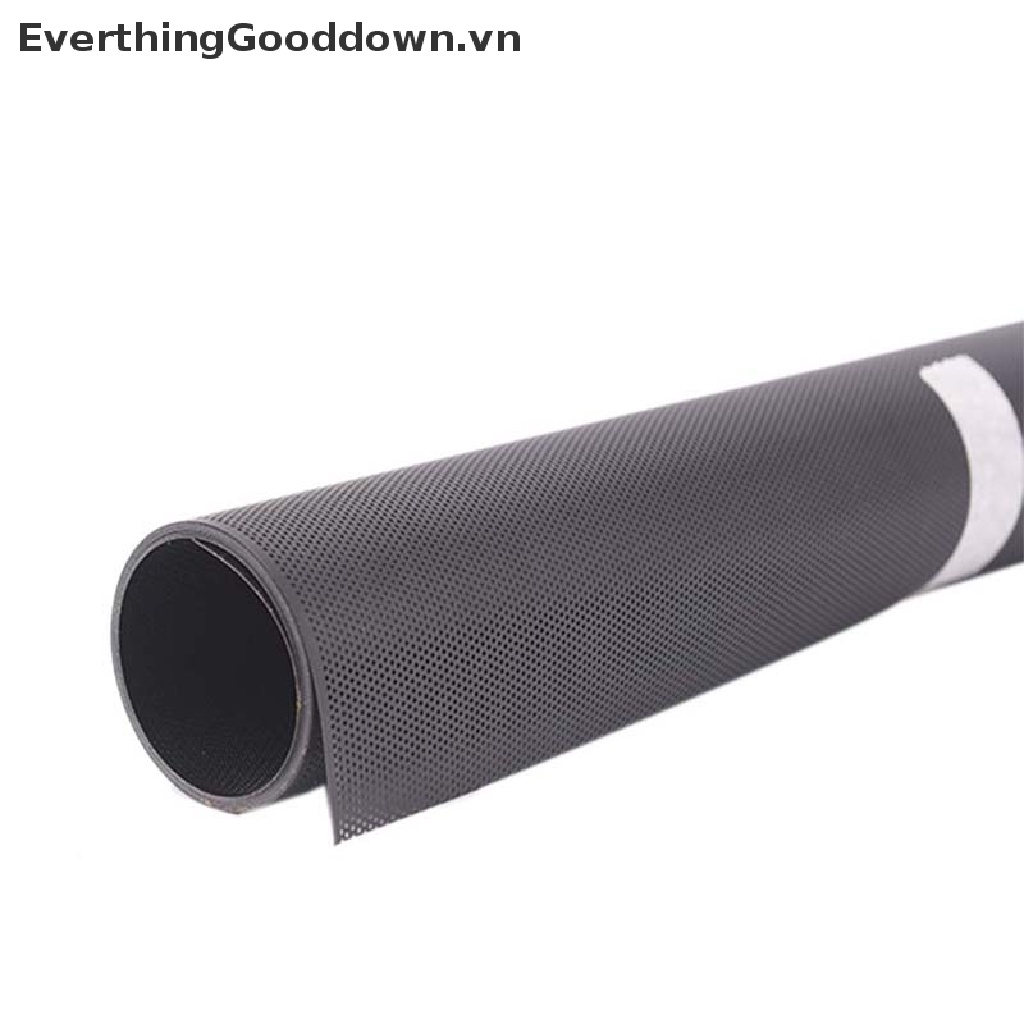 Lưới Bọc Quạt Tản Nhiệt Máy Tính 30x100cm Bằng Nhựa PVC Màu Đen Chống Bụi DIY