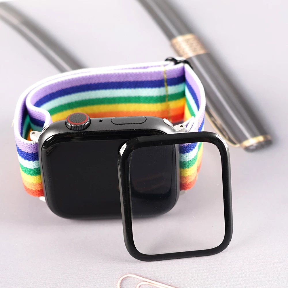 Kính Cường Lực Bảo Vệ Màn Hình Đồng Hồ Apple Watch 7 6 SE 5 40mm 44mm 38mm 42mm iWatch Series 1/2/3/4/6/7