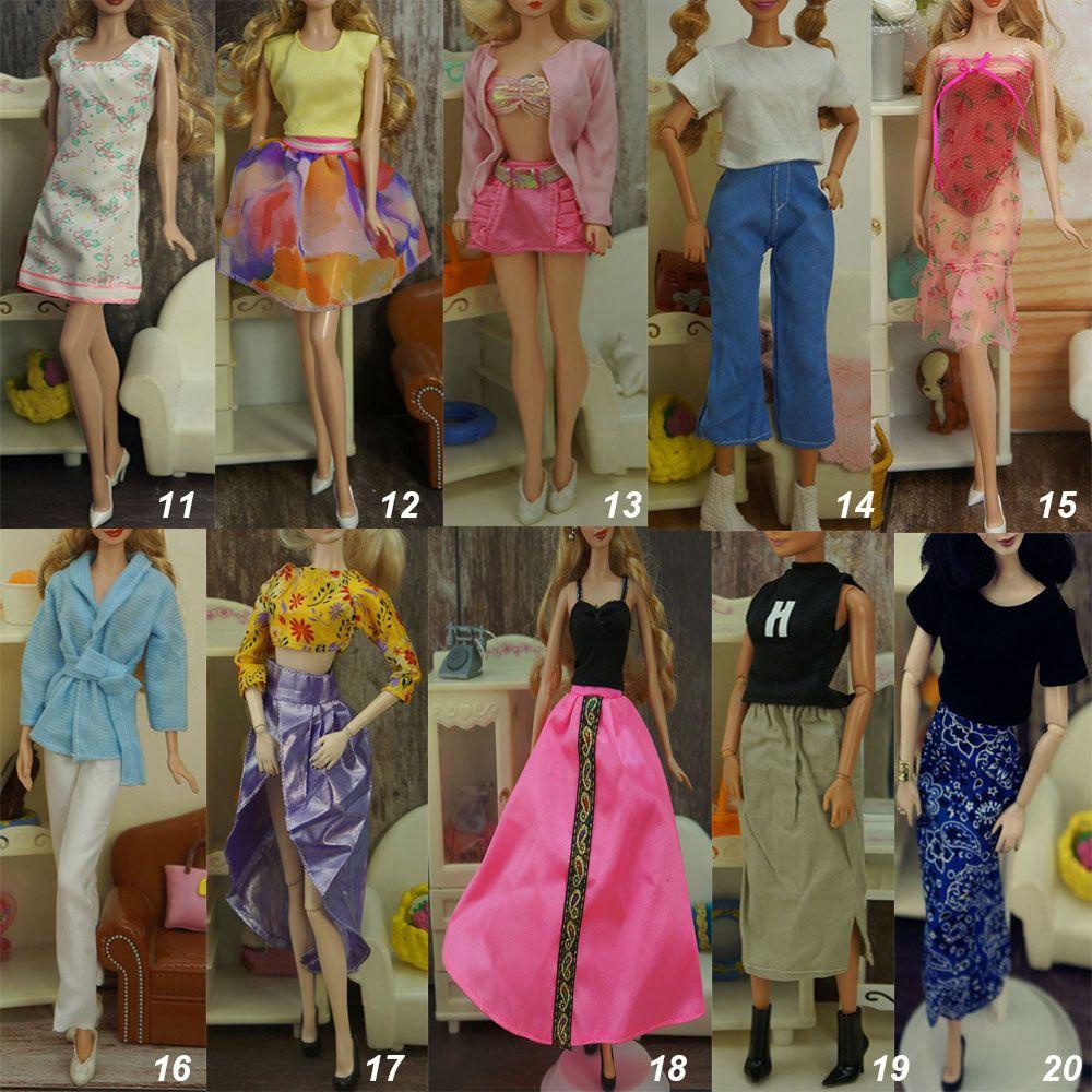 Váy Búp Bê Cầu Vồng Mới Nhất Tự Làm Quần Áo Cô Gái