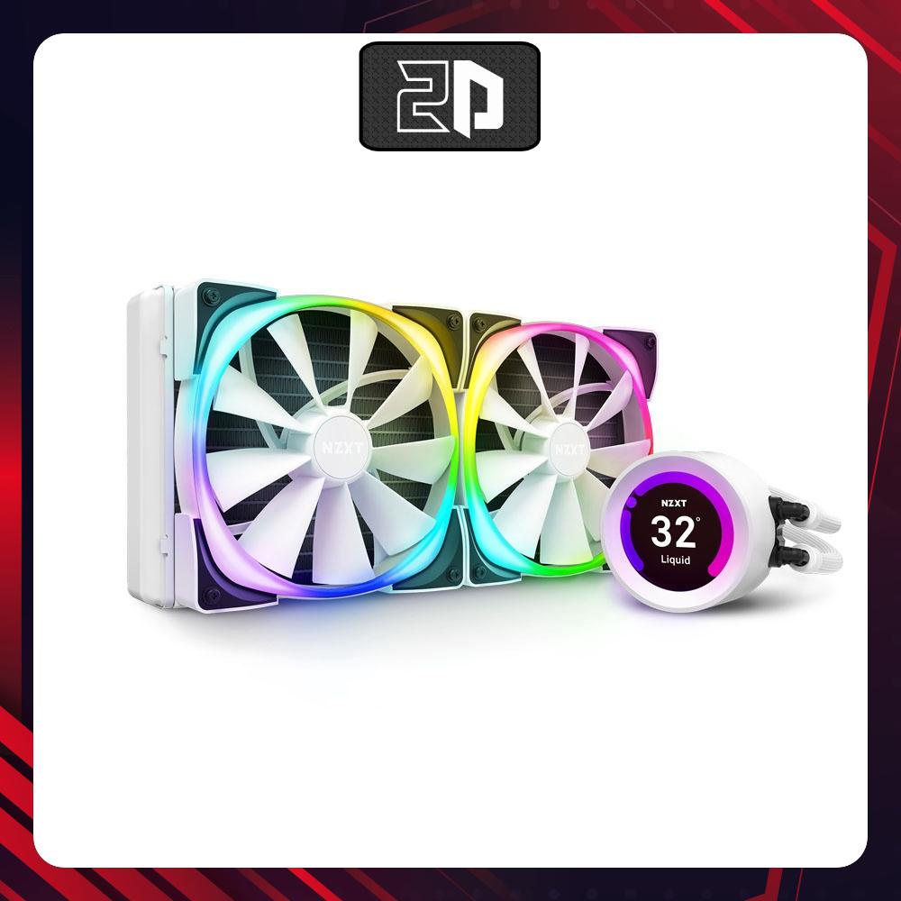 Tản nhiệt nước AIO NZXT Kraken Z63 RGB - Matte White (280mm)