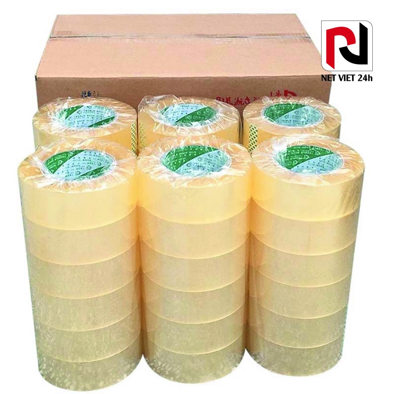 Băng keo trong đóng hàng, 100 yard - CÓ BÁN LẺ VÀ BÁN LỐC