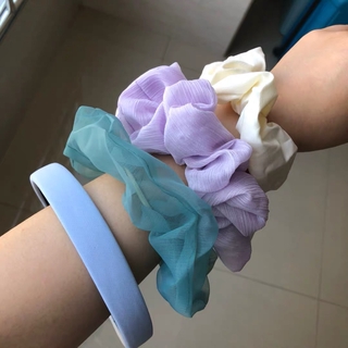 dây đàn hồi buộc tóc / Nơ buộc tóc - SCRUNCH ( chun buộc tóc vải )