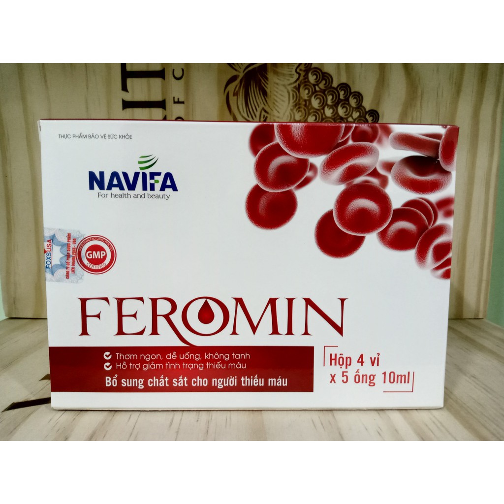 FEROMIN Sắt ống không tanh cho mẹ và bé.