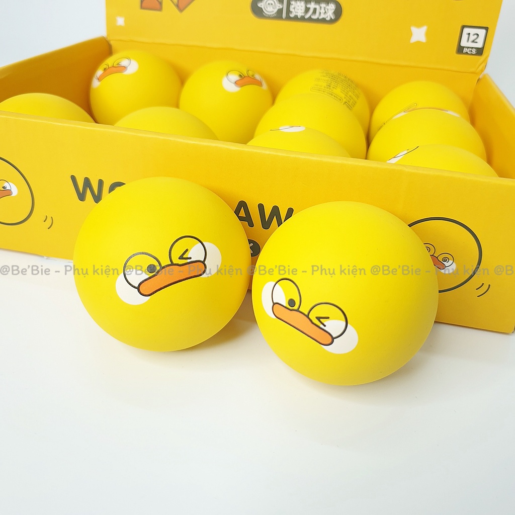 Bóng tennis hình vịt vàng xinh xinh xả stress Nomo Duck BeBie - BP547