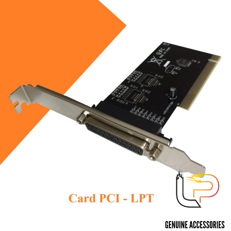 CARD CHUYỂN PCI RA COM 25 PARALLEL (LPT1) - CARD PCI TO COM 25 PARALLEL (LPT1)