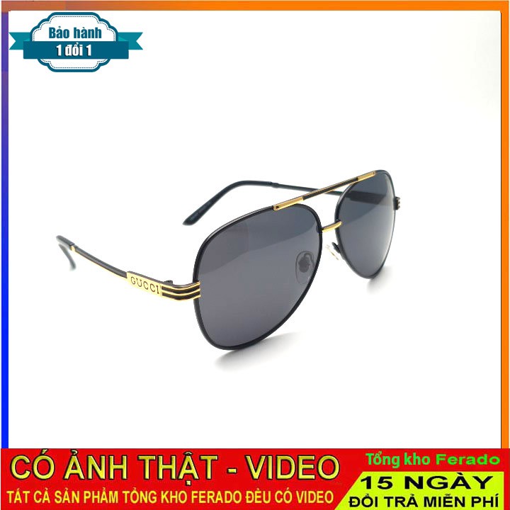 Kính mắt chống tia UV cực tím [ CÓ VIDEO THẬT]