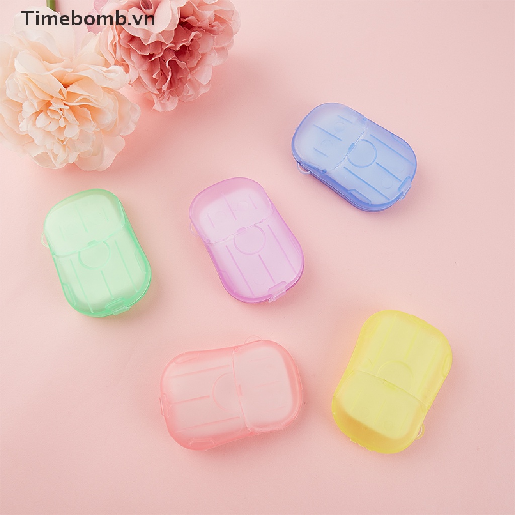 Xà phòng giấy mini dùng một lần cho du lịch tiện lợi