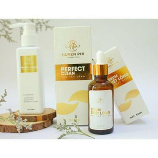 COMBO TRIỆT LÔNG PERFECT CLEAN HUYỀN PHI TẶNG KÈM SERUM TRIỆT LÔNG (mua 1 được 3)