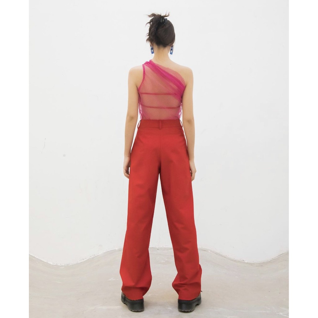 Quần tây đỏ tươi HeartBurn (𝐁𝐫𝐢𝐠𝐡𝐭 𝐫𝐞𝐝 𝐭𝐫𝐨𝐮𝐬𝐞𝐫𝐬) 𝐓ặ𝐧𝐠 𝐤è𝐦 𝐬𝐜𝐫𝐮𝐧𝐜𝐡𝐲 (Giá gốc 420.000) | BigBuy360 - bigbuy360.vn