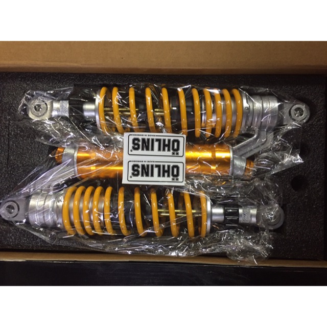 Phuộc Ohlins có bình dầu AB , SH