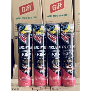 Bình xịt diệt kiến Ars jet Ant Hương hoa anh đào 500ml ngăn kiến quay trở lại diệt kiến quay trở lại diệt tận ổ kiến