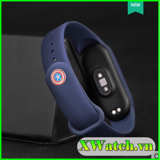 Dây đeo Xiaomi Mi Band 3/ 4 , Mi Band  5 Avenger (Mi Band 3/4/5 Avengers)