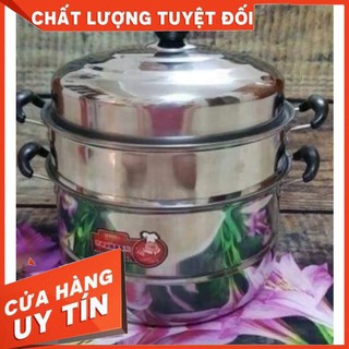 Nồi hấp 3 tầng inox