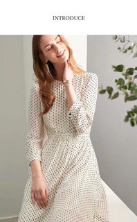 Váy trắng công sở Eifini
