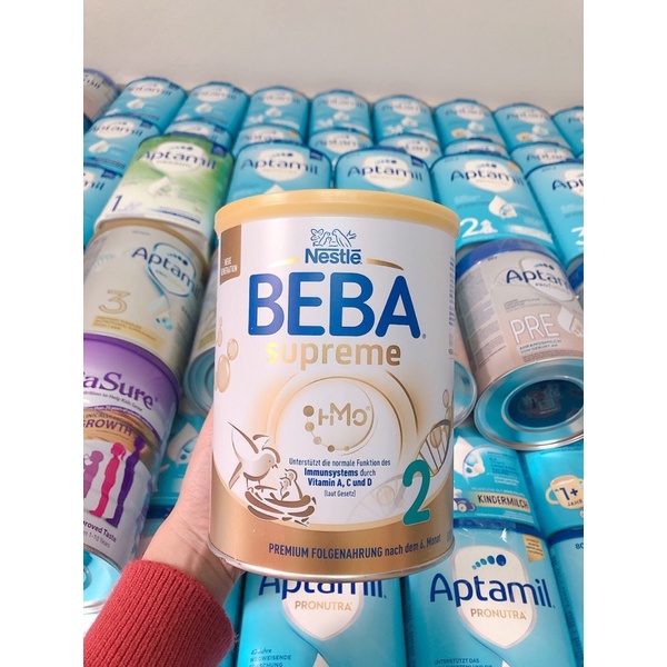 Sữa nestle Beba superme đạm thuỷ phân whey 1 phần hộp 800gram