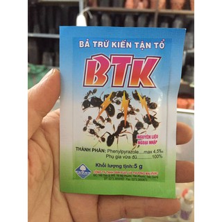 5 gói bả diệt trừ kiến tận tổ ttk gói 5g