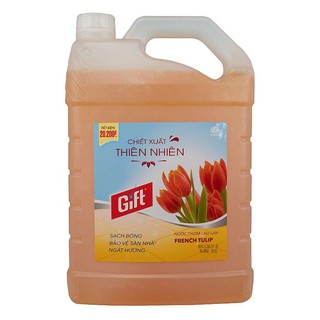 Nước lau sàn Gift French Tulip 3.8kg - Mẫu mới