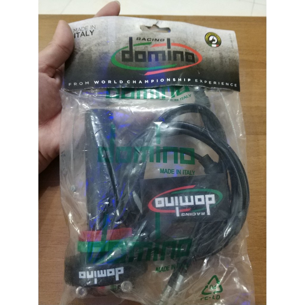 Cùm Domino xe máy 2 dây ga