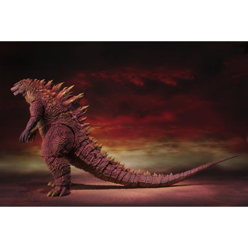 Mô hình quái vật godzilla burning 2014. SHM Bandai.